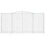 Gabionenkörbe 5 Stück Bogenform Eisen 400x50x180/200 cm von vidaXL, Töpfe und Pflanzgefäße - Ref: Foro24-3147051, Preis: 1,00...