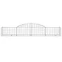 Gabion baskets 25 units, arched shape, iron, 300x50x40/60 cm. by vidaXL, Pots and planters - Ref: Foro24-3146662, Price: 1,00...