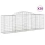 Gabion baskets 20 pcs arc shape iron 300x50x100/120cm by vidaXL, Pots and planters - Ref: Foro24-3146715, Price: 2,00 €, Disc...