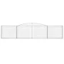 Gabion baskets 15 pcs arch shape iron 400x30x80/100 cm by vidaXL, Pots and planters - Ref: Foro24-3146862, Price: 1,00 €, Dis...