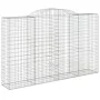 Gabion baskets 2 units, arched shape, iron, 300x50x180/200 cm by vidaXL, Pots and planters - Ref: Foro24-3146773, Price: 410,...