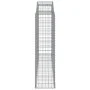 Gabion baskets 2 units, arched shape, iron, 300x50x180/200 cm by vidaXL, Pots and planters - Ref: Foro24-3146773, Price: 410,...