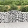Gabion baskets 6 pcs arc shape iron 300x50x100/120 cm by vidaXL, Pots and planters - Ref: Foro24-3146705, Price: 767,90 €, Di...