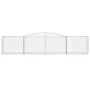 Gabionenkörbe 10 Stück Bogenform Eisen 400x50x80/100 cm von vidaXL, Töpfe und Pflanzgefäße - Ref: Foro24-3146991, Preis: 1,00...