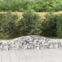 Gabionenkörbe 6 Stück Bogenform Eisen 400x30x40/60 cm von vidaXL, Töpfe und Pflanzgefäße - Ref: Foro24-3146831, Preis: 510,56...