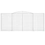 Gabionenkörbe 3 Stück Bogenform Eisen 400x50x160/180 cm von vidaXL, Töpfe und Pflanzgefäße - Ref: Foro24-3147036, Preis: 688,...