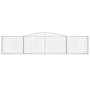 Gabionenkörbe 6 Stück Bogenform Eisen 400x30x80/100 cm von vidaXL, Töpfe und Pflanzgefäße - Ref: Foro24-3146857, Preis: 736,3...