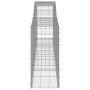 Gabionenkörbe 4 Stück Bogenform Eisen 400x50x100/120 cm von vidaXL, Töpfe und Pflanzgefäße - Ref: Foro24-3146998, Preis: 615,...