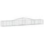 Gabionenkörbe 9 Stück Bogenform Eisen 400x50x40/60 cm von vidaXL, Töpfe und Pflanzgefäße - Ref: Foro24-3146964, Preis: 877,26...