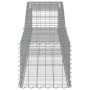 Gabionenkörbe 9 Stück Bogenform Eisen 400x50x40/60 cm von vidaXL, Töpfe und Pflanzgefäße - Ref: Foro24-3146964, Preis: 877,26...