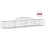 Gabion baskets 30 pcs arc shape iron 300x50x40/60 cm by vidaXL, Pots and planters - Ref: Foro24-3146663, Price: 2,00 €, Disco...
