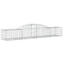 Gabion baskets 30 pcs arc shape iron 300x50x40/60 cm by vidaXL, Pots and planters - Ref: Foro24-3146663, Price: 2,00 €, Disco...