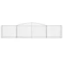 Cestas de gaviones 6 uds forma de arco hierro 400x50x80/100 cm de vidaXL, Maceteros y jardineras - Ref: Foro24-3146987, Preci...