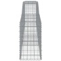 Gabionenkörbe 6 Stück Bogenform Eisen 400x50x80/100 cm von vidaXL, Töpfe und Pflanzgefäße - Ref: Foro24-3146987, Preis: 840,5...