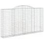 Gabion baskets 6 units, arched shape, iron, 300x30x160/180 cm by vidaXL, Pots and planters - Ref: Foro24-3146579, Price: 923,...