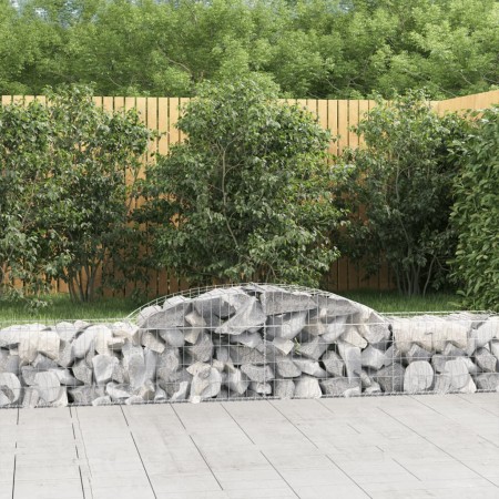 Gabionenkörbe 8 Stück Bogenform Eisen 300x50x40/60 cm von vidaXL, Töpfe und Pflanzgefäße - Ref: Foro24-3146653, Preis: 618,65...