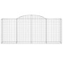 Gabionenkörbe 5 Stück bogenförmiges Eisen 300x50x120/140 cm von vidaXL, Töpfe und Pflanzgefäße - Ref: Foro24-3146722, Preis: ...