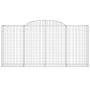 Gabionenkörbe 7 Stück Bogenform Eisen 300x50x140/160 cm von vidaXL, Töpfe und Pflanzgefäße - Ref: Foro24-3146742, Preis: 1,00...