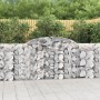 Gabionenkörbe 8 Stück Bogenform Eisen 300x30x100/120 cm von vidaXL, Töpfe und Pflanzgefäße - Ref: Foro24-3146527, Preis: 870,...