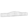 Gabionenkörbe 6 Stück Bogenform Eisen 400x50x40/60 cm von vidaXL, Töpfe und Pflanzgefäße - Ref: Foro24-3146961, Preis: 578,25...