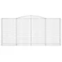 Gabionenkörbe 3 Stück Bogenform Eisen 400x50x180/200 cm von vidaXL, Töpfe und Pflanzgefäße - Ref: Foro24-3147049, Preis: 734,...