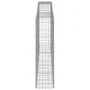 Gabionenkörbe 3 Stück Bogenform Eisen 400x50x180/200 cm von vidaXL, Töpfe und Pflanzgefäße - Ref: Foro24-3147049, Preis: 734,...
