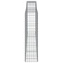 Gabionenkörbe 3 Stück Bogenform Eisen 400x50x180/200 cm von vidaXL, Töpfe und Pflanzgefäße - Ref: Foro24-3147049, Preis: 743,...