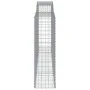Gabionenkörbe 5 Stück Bogenform Eisen 400x50x160/180 cm von vidaXL, Töpfe und Pflanzgefäße - Ref: Foro24-3147038, Preis: 1,00...