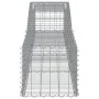 Gabion baskets 15 units, arched shape, iron, 400x50x40/60 cm by vidaXL, Pots and planters - Ref: Foro24-3146966, Price: 1,00 ...