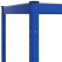 5-level shelf, 3 units, steel and plywood in blue color. by vidaXL, Industrial shelving - Ref: Foro24-3154196, Price: 147,17 ...
