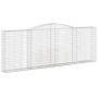 Gabion baskets 8 pcs arch shape iron 400x30x140/160 cm by vidaXL, Pots and planters - Ref: Foro24-3146898, Price: 1,00 €, Dis...