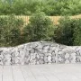 Gabion baskets 5 pcs arch shape iron 400x30x60/80 cm by vidaXL, Pots and planters - Ref: Foro24-3146843, Price: 496,81 €, Dis...