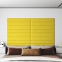 Wandpaneele 12 Stück hellgelber Stoff 90x15 cm 1,62 m² von vidaXL, Wandverkleidung - Ref: Foro24-343881, Preis: 33,34 €, Raba...