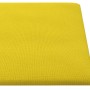 Wandpaneele 12 Stück hellgelber Stoff 90x15 cm 1,62 m² von vidaXL, Wandverkleidung - Ref: Foro24-343881, Preis: 33,34 €, Raba...