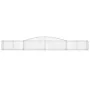 Gabion baskets 2 pcs arc shape iron 400x50x40/60 cm by vidaXL, Pots and planters - Ref: Foro24-3146957, Price: 190,61 €, Disc...