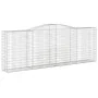 Gabionenkörbe 3 Stück Bogenform Eisen 400x50x140/160 cm von vidaXL, Töpfe und Pflanzgefäße - Ref: Foro24-3147023, Preis: 590,...