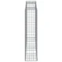 Cestas de gaviones 4 uds forma de arco hierro 300x50x200/220 cm de vidaXL, Maceteros y jardineras - Ref: Foro24-3146793, Prec...