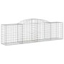 Gabionenkörbe 3 Stück Bogenform Eisen 300x50x80/100 cm von vidaXL, Töpfe und Pflanzgefäße - Ref: Foro24-3146684, Preis: 327,0...
