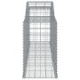 Gabionenkörbe 3 Stück Bogenform Eisen 300x50x80/100 cm von vidaXL, Töpfe und Pflanzgefäße - Ref: Foro24-3146684, Preis: 327,0...