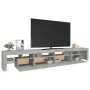 TV-Möbel mit betongrauen LED-Leuchten 260x36,5x40 cm von vidaXL, TV-Möbel - Ref: Foro24-3152781, Preis: 155,73 €, Rabatt: %