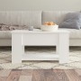 Weißer Couchtisch aus Ingenieurholz 79x49x41 cm von vidaXL, Couchtisch - Ref: Foro24-809710, Preis: 89,92 €, Rabatt: %