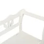 Bank aus massivem Tannenholz weiß 107x45x75,5 cm von vidaXL, Bänke für Hallen und Lager - Ref: Foro24-351773, Preis: 180,74 €...