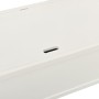 Bank aus massivem Tannenholz weiß 107x45x75,5 cm von vidaXL, Bänke für Hallen und Lager - Ref: Foro24-351773, Preis: 165,37 €...