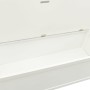 Bank aus massivem Tannenholz weiß 107x45x75,5 cm von vidaXL, Bänke für Hallen und Lager - Ref: Foro24-351773, Preis: 165,37 €...