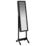 Espejo de pie con LED negro 34x37x146 cm de vidaXL, Espejos - Ref: Foro24-351767, Precio: 111,73 €, Descuento: %