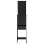 Espejo de pie con LED negro 34x37x146 cm de vidaXL, Espejos - Ref: Foro24-351767, Precio: 111,73 €, Descuento: %