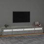 TV-Schrank mit LED-Leuchten betongrau 270x35x40 cm von vidaXL, TV-Möbel - Ref: Foro24-3152749, Preis: 177,52 €, Rabatt: %
