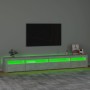 TV-Schrank mit LED-Leuchten betongrau 270x35x40 cm von vidaXL, TV-Möbel - Ref: Foro24-3152749, Preis: 177,52 €, Rabatt: %