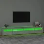 TV-Schrank mit LED-Leuchten betongrau 270x35x40 cm von vidaXL, TV-Möbel - Ref: Foro24-3152749, Preis: 179,52 €, Rabatt: %