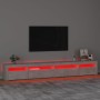 TV-Schrank mit LED-Leuchten betongrau 270x35x40 cm von vidaXL, TV-Möbel - Ref: Foro24-3152749, Preis: 177,52 €, Rabatt: %